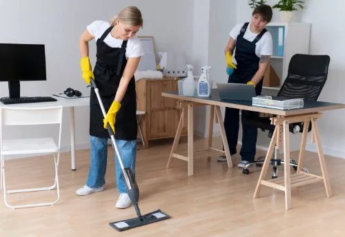 Nettoyage de bureau professionnel à Saint-Aubin-des-Coudrais